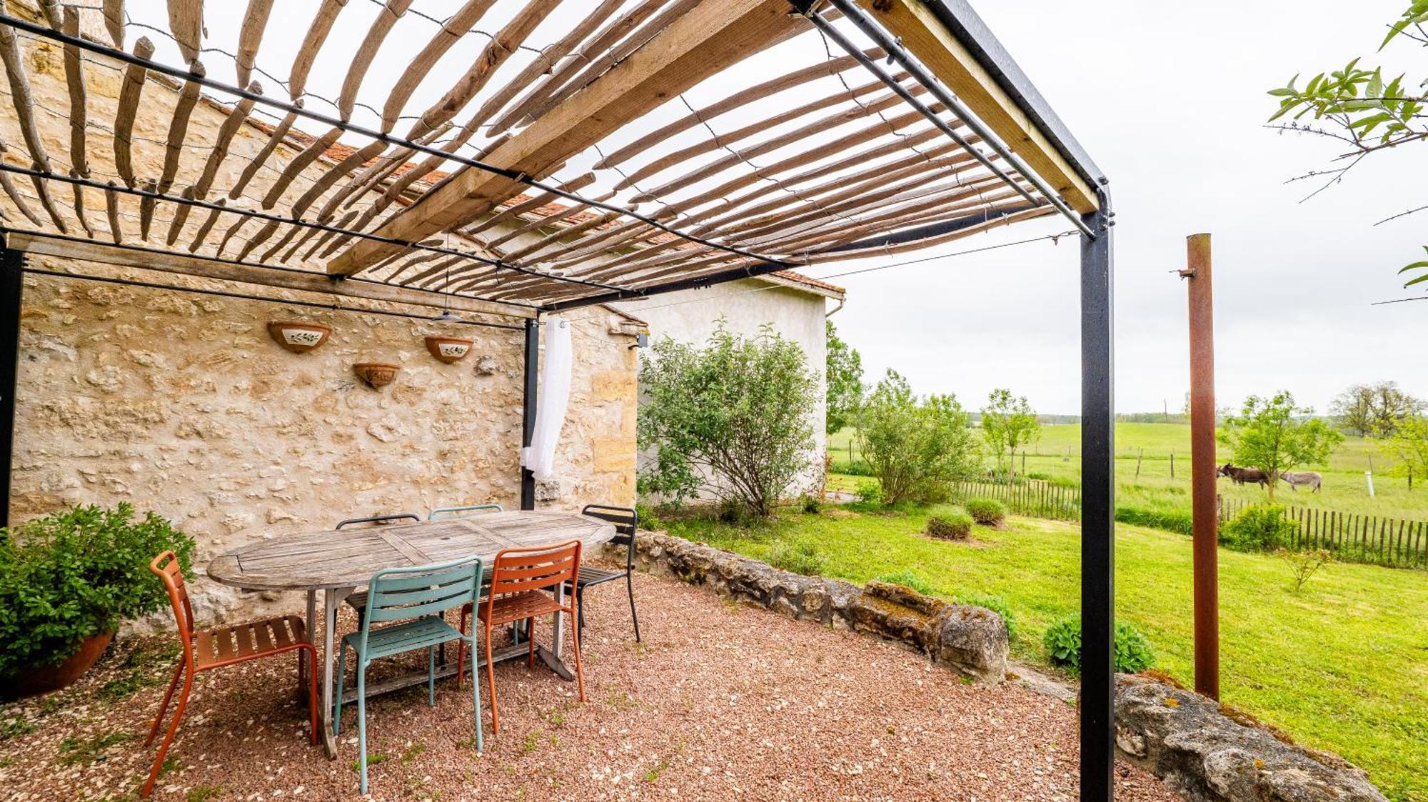 Villa La Grange Des Anges Blanc  Exterior foto
